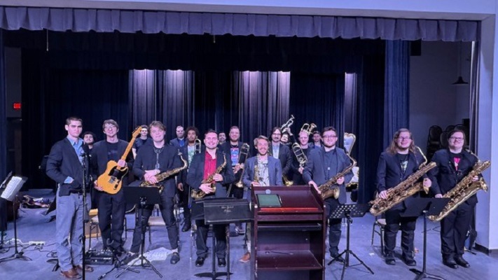 Florida Man Big Band Rehearsal — jazz photo by Melody Cortez | All About Jazz