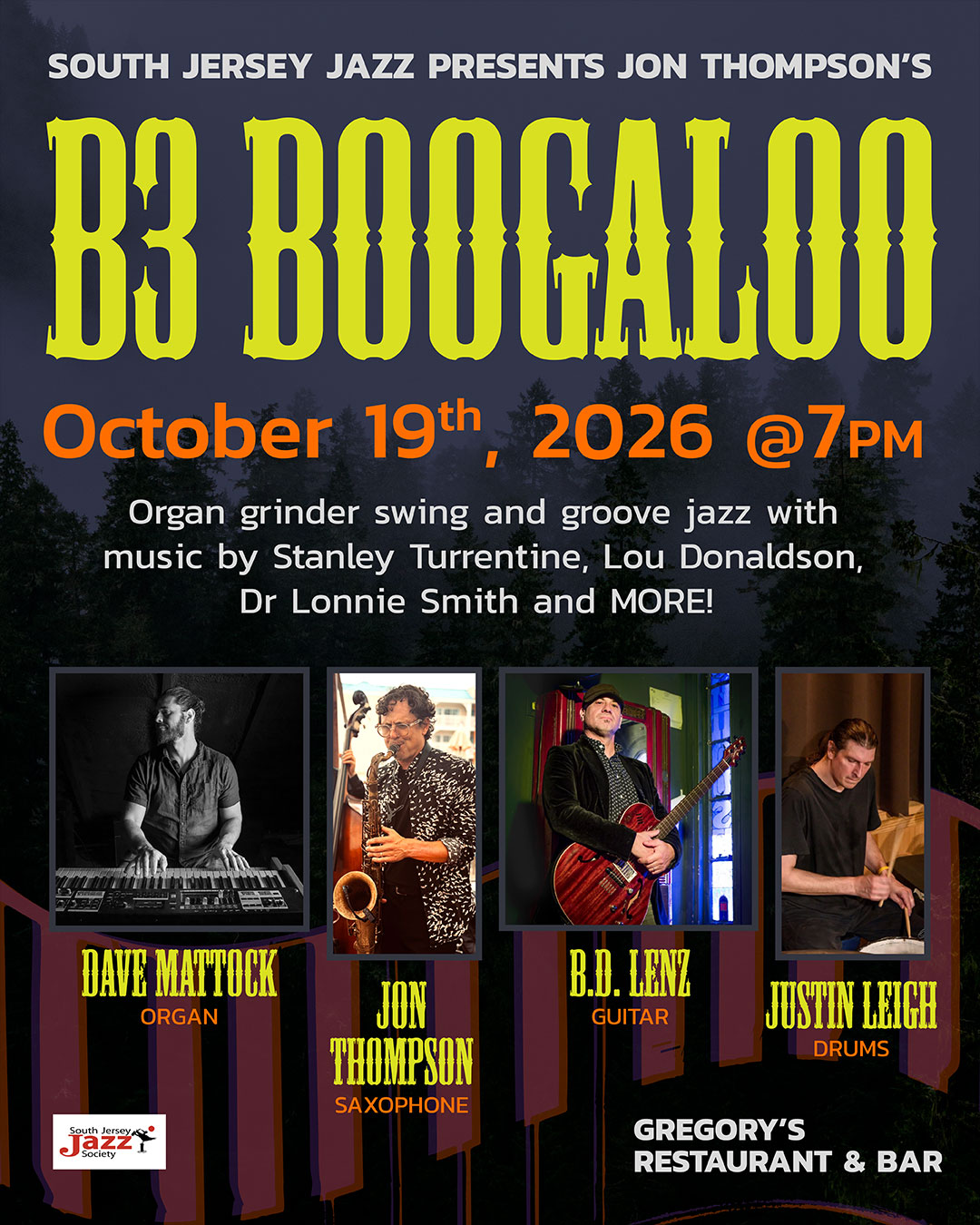 Jon Thompson’s B3 Boogaloo — jazz photo by Michael Dotterer | All About Jazz