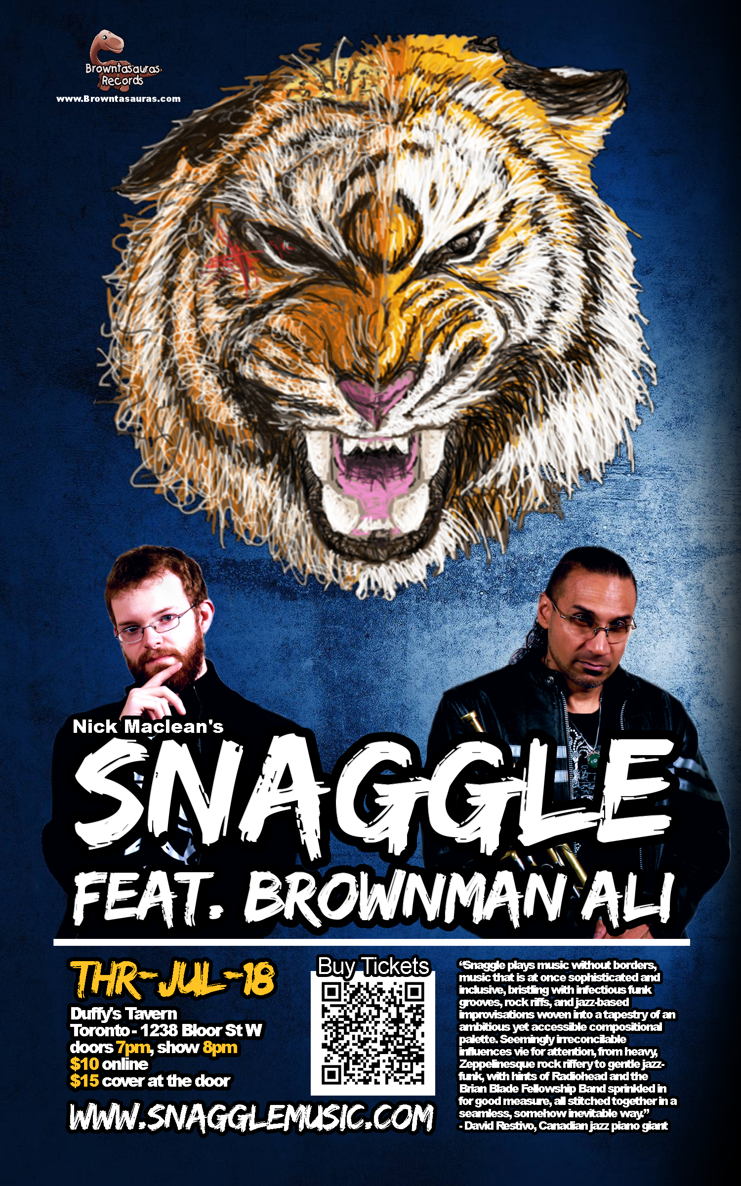 SNAGGLE Feat. BROWNMAN ALI (toronto)