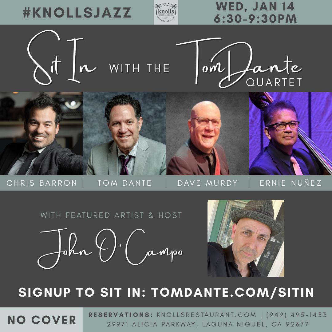 Sit In With The Tom Dante Quartet — jazz photo by Tom Dante | All About Jazz