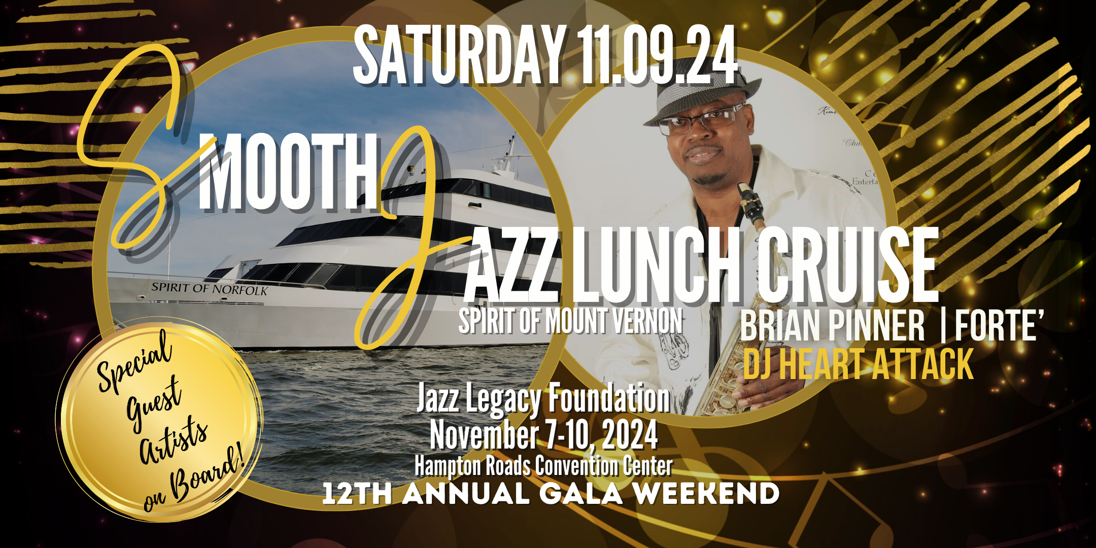 Smooth Jazz Lunch Cruise And Day Party