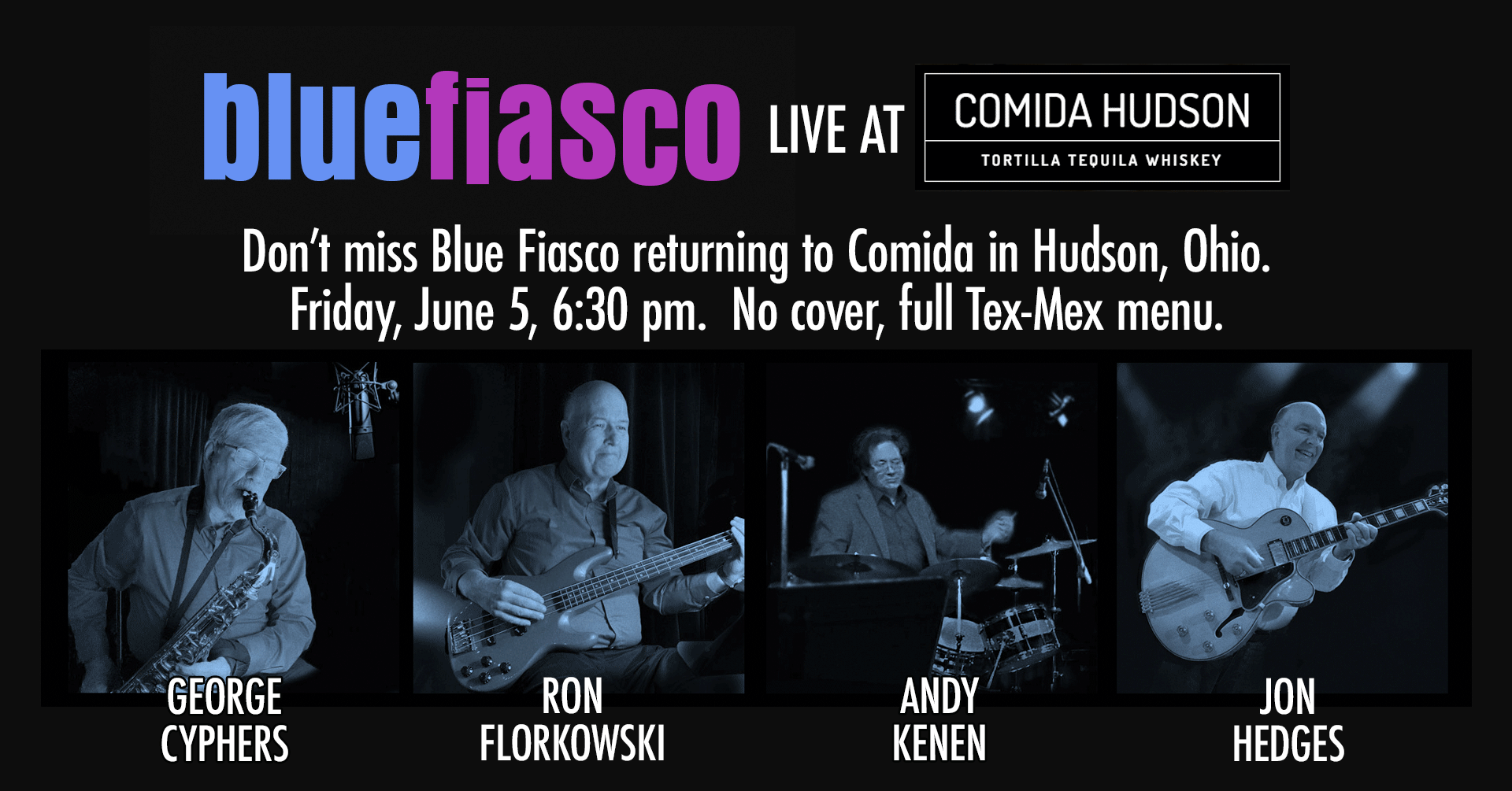 Blue Fiasco At Comida Hudson