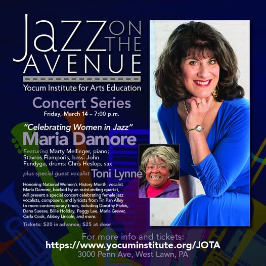 "Celebrating Women In Jazz" Maria Damore