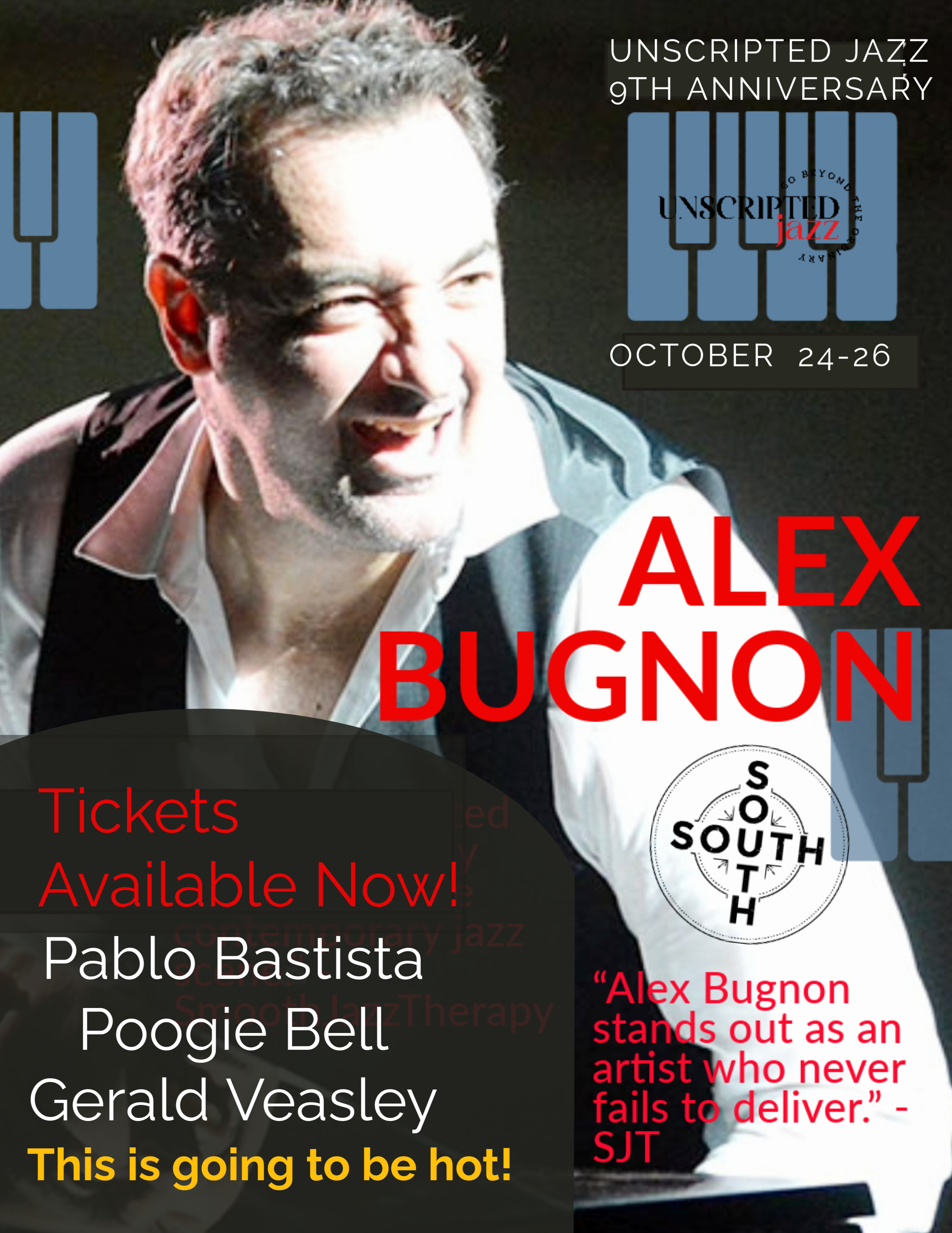 Alex Bugnon - 9th Year Anniversary & The Gerald Veasley Band 