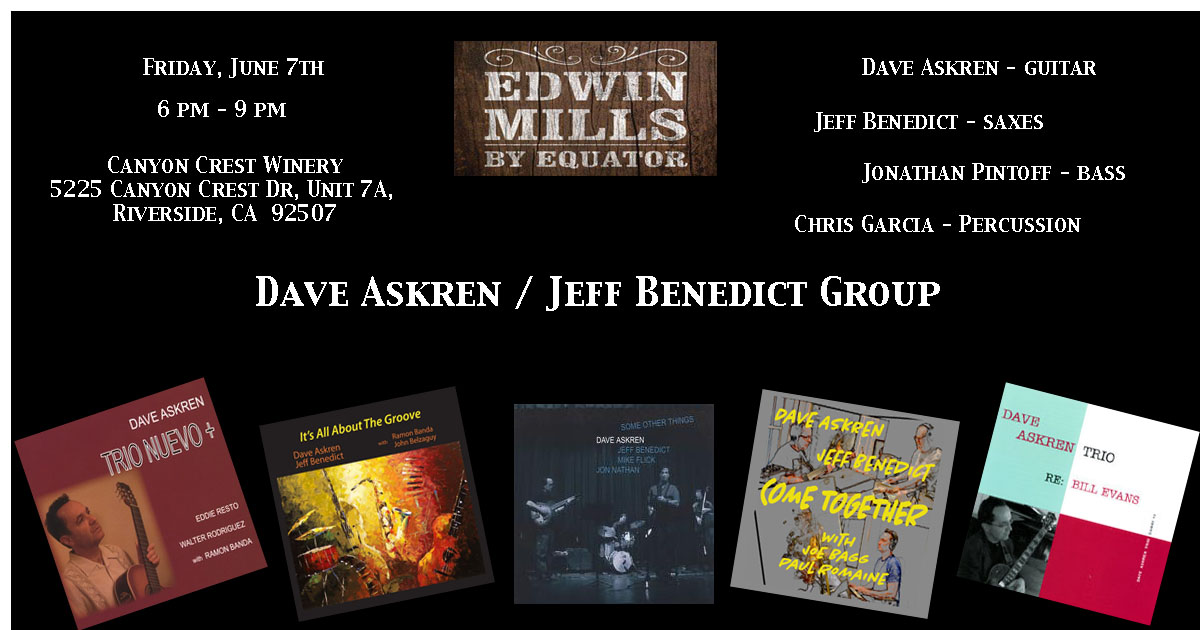 Dave Askren & Jeff Benedict Quartet