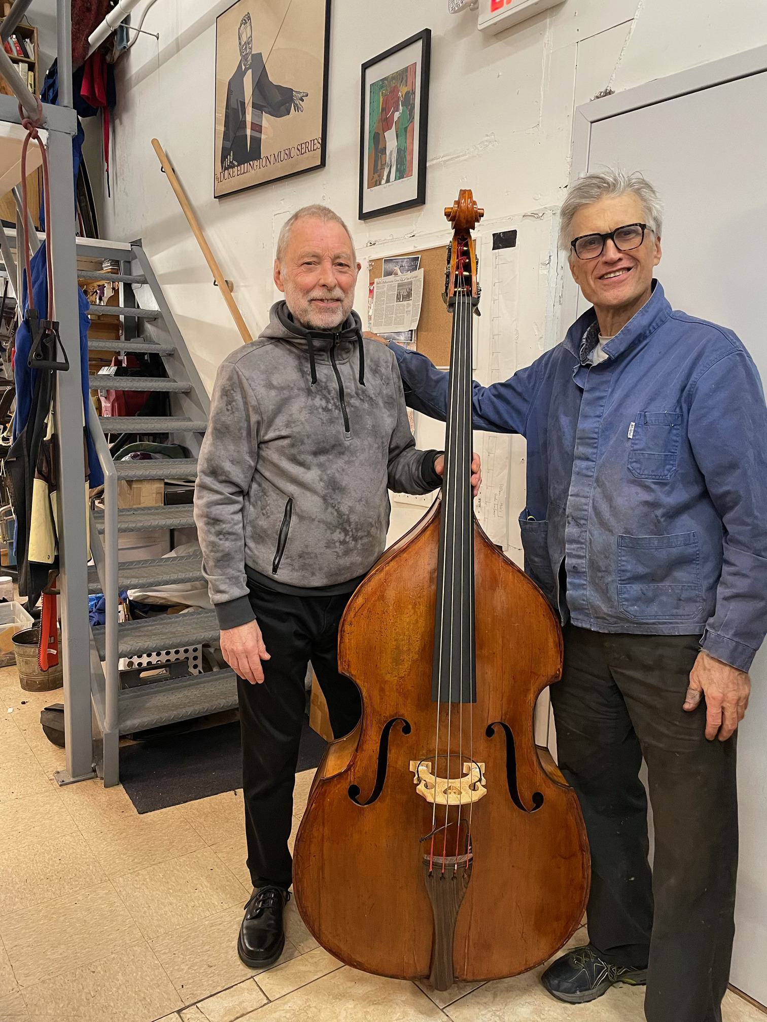 Dave Holland, David Gage — jazz photo by Ludovico Granvassu | All About Jazz