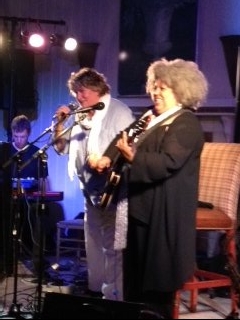 Suede sitting in with brilliant K.J. Denhert