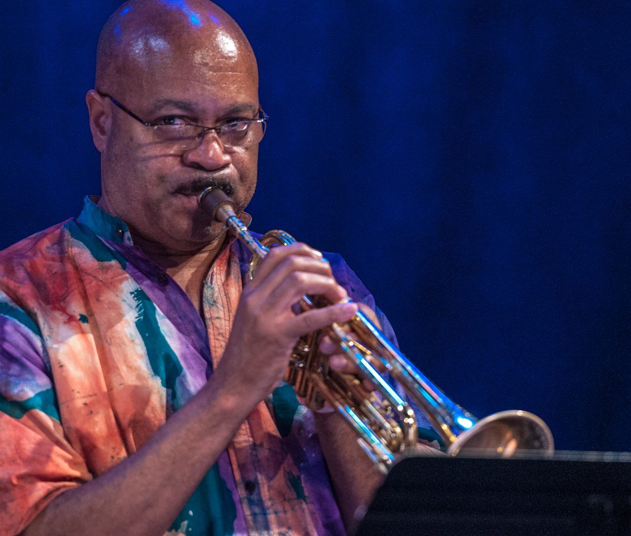 Lewis 'Flip' Barnes with Burnt Sugar the Arkestra Chamber at le Poisson Rouge