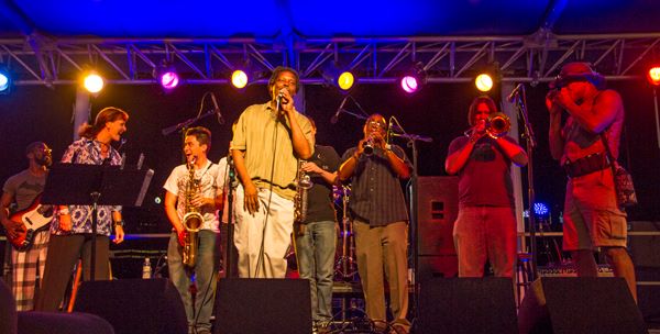 Lisa Kelly with jam fest "sit-ins"
