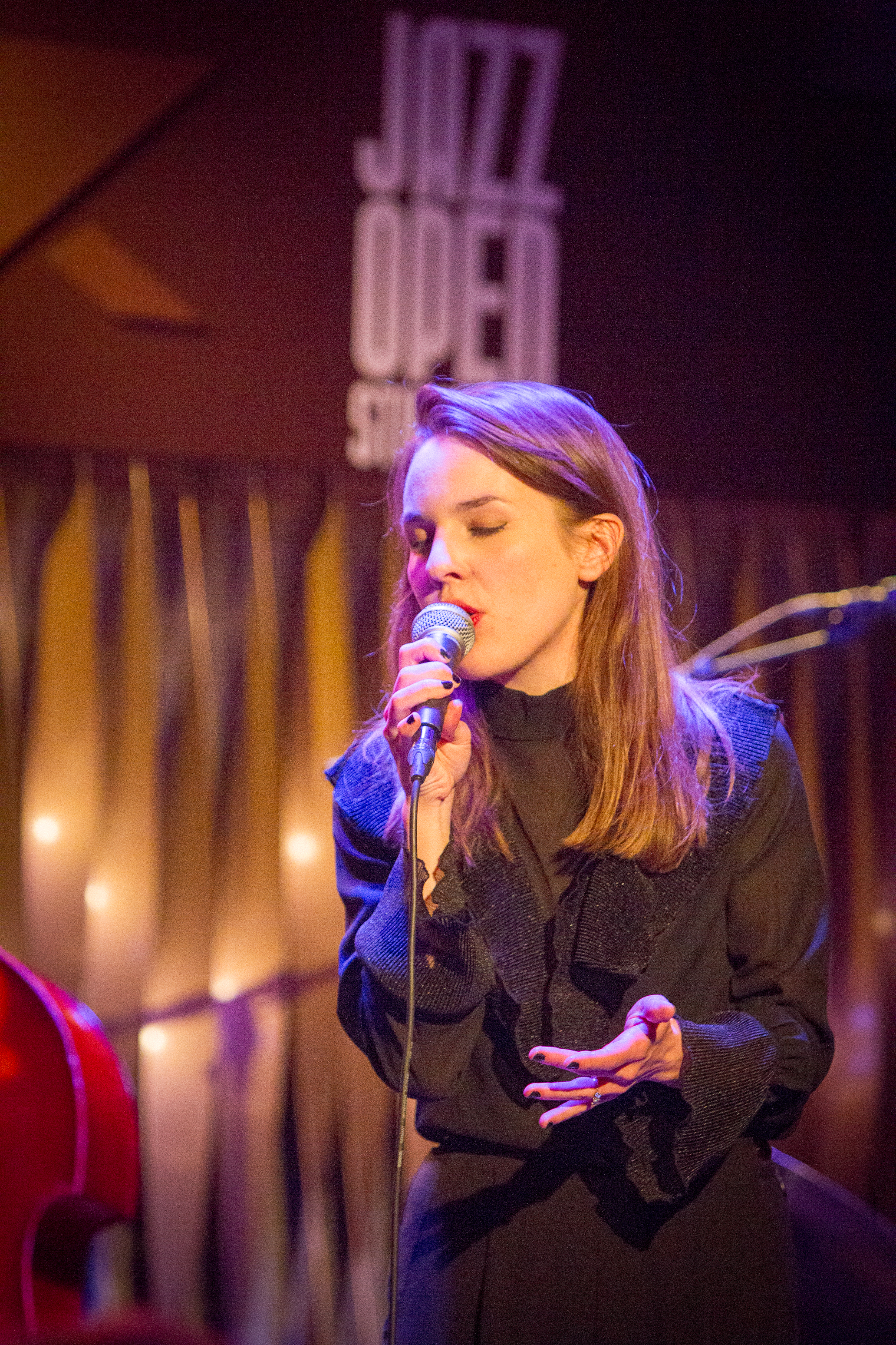 Isabella Lundgren at the Bix Jazzclub in Stuttgart