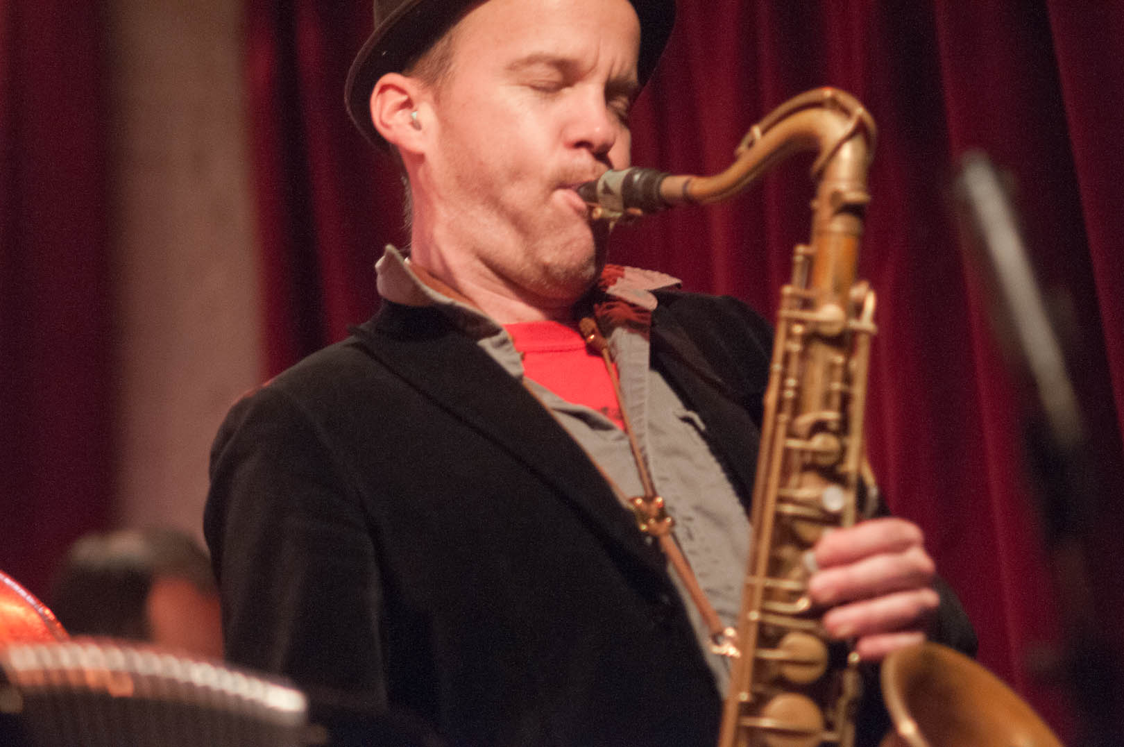 Chris Speed with the Claudia Quintet at the Cornelia Street Cafe