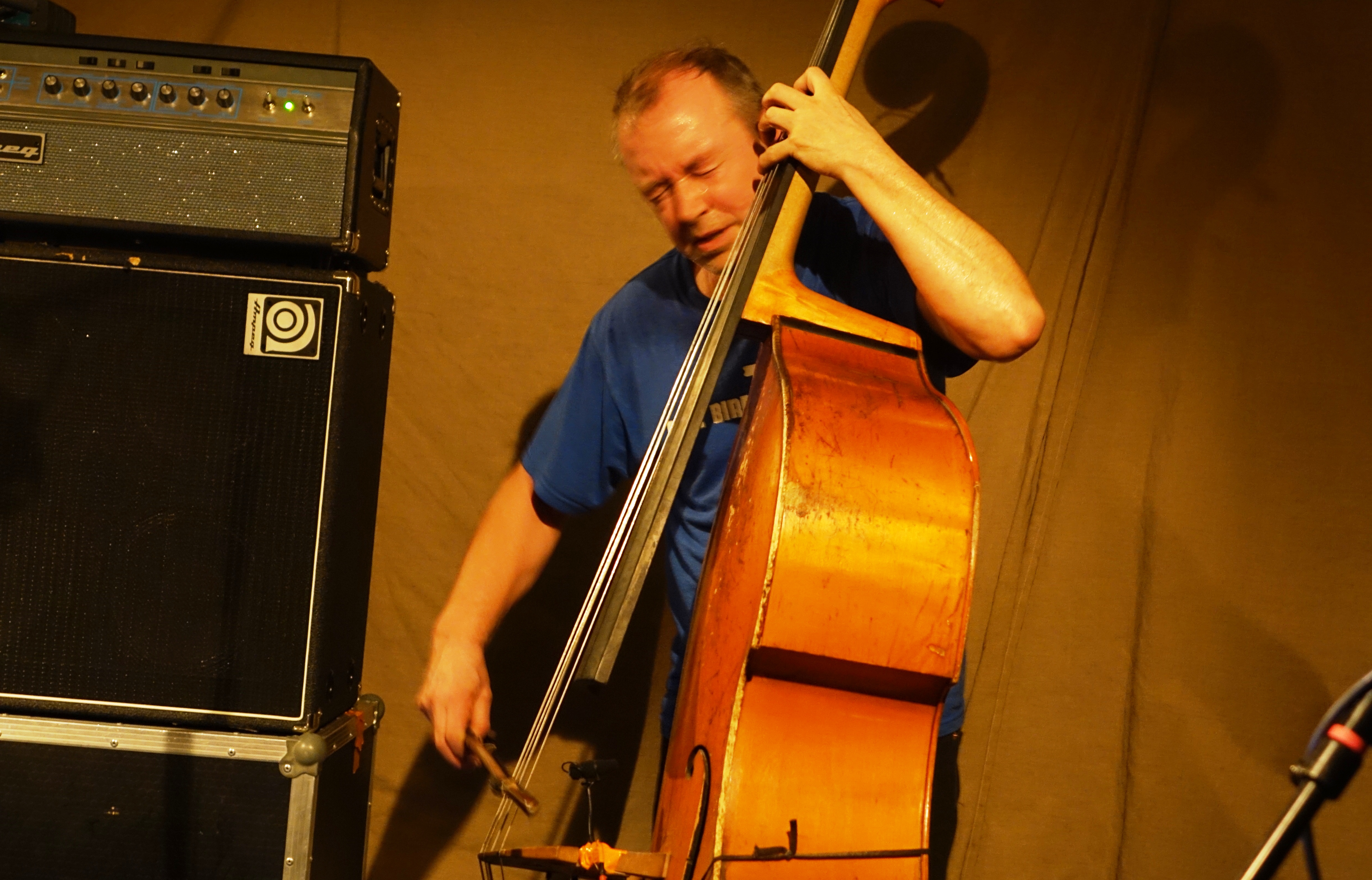 John Edwards at Cafe Oto, London in February 2019