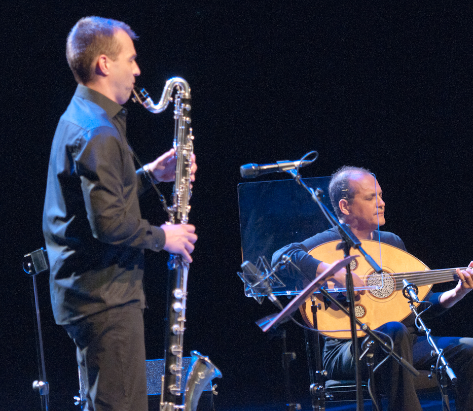 Klaus Gesing and Anouar Brahem the Astounding Eyes of Rita with Klaus Gesing and Anouar Brahem at the Montreal International Jazz Festival 2011