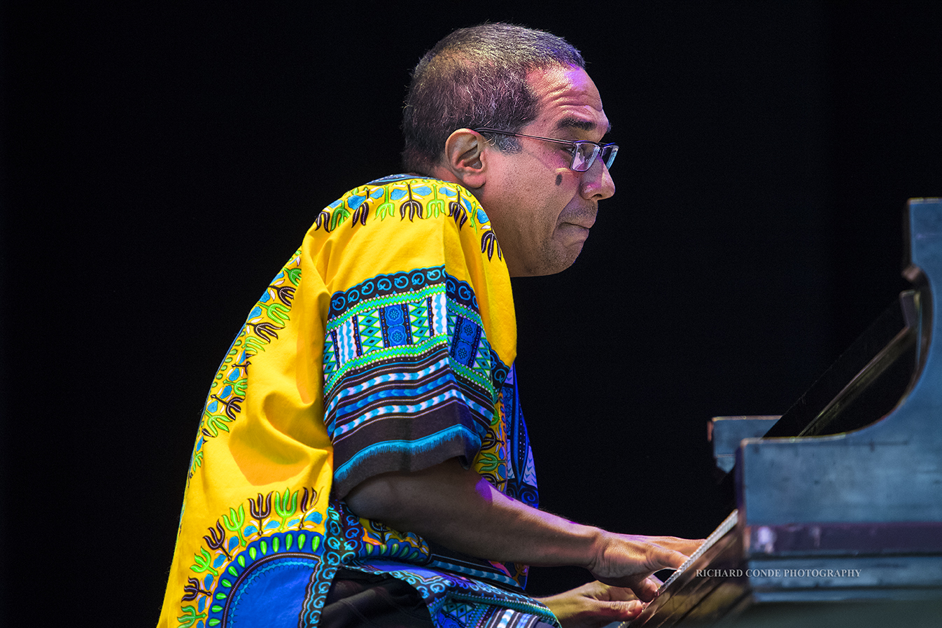 Danilo Perez at the Freihofer Saratoga Jazz Festival 2017