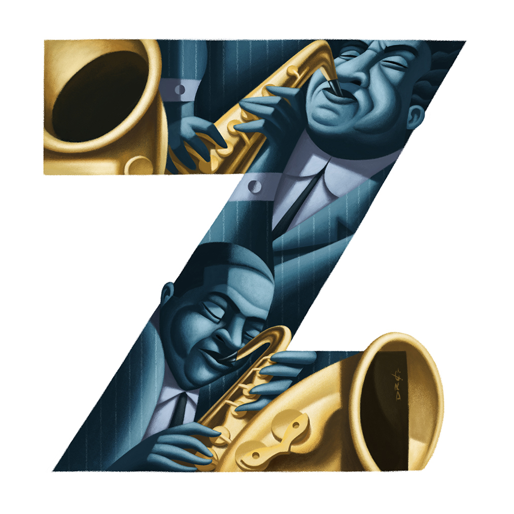 Jazz! Lettering