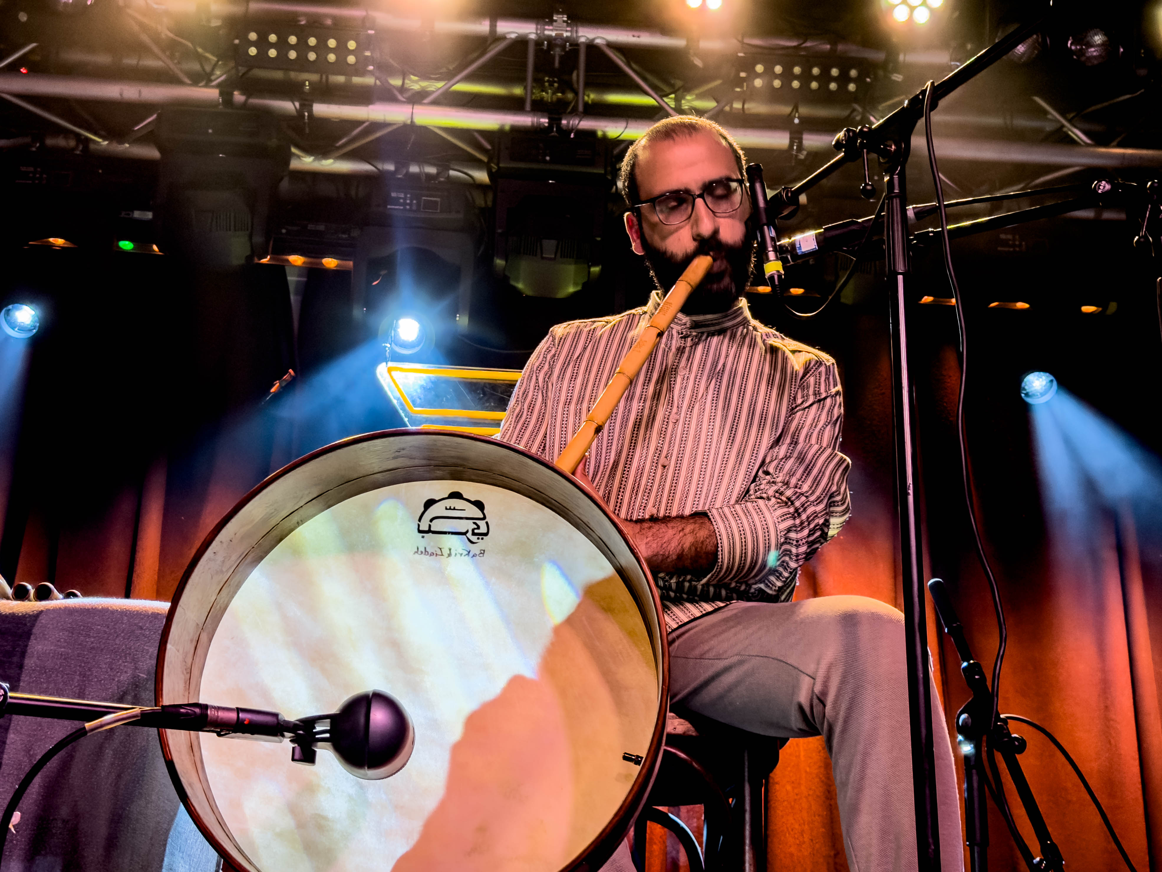 Faris Ishaq performs at Oslo Bar in Hackney, London on 6 May 2025 hosted by Through The Noise (noisenigh239) — jazz photo by Richard Lipman | All About Jazz
