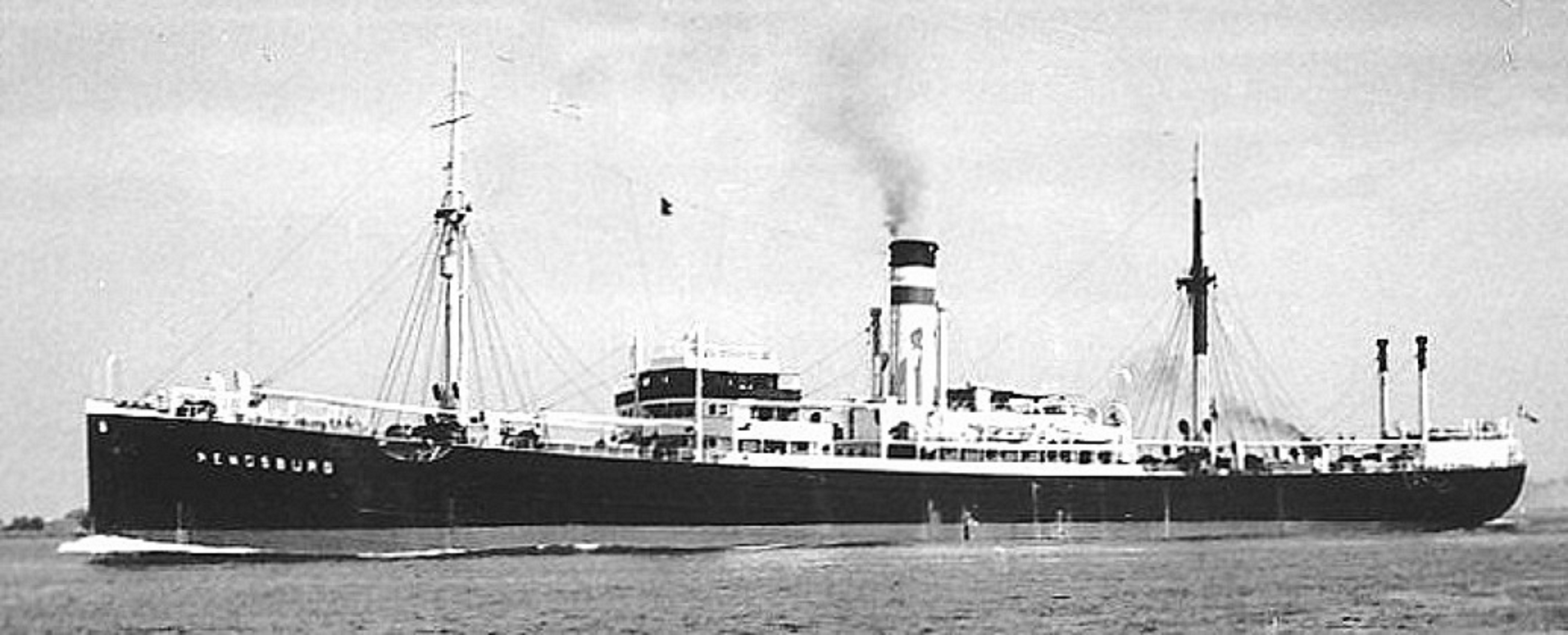 Transpacific Steamship Rendsburg/Tango Maru Circa 1926