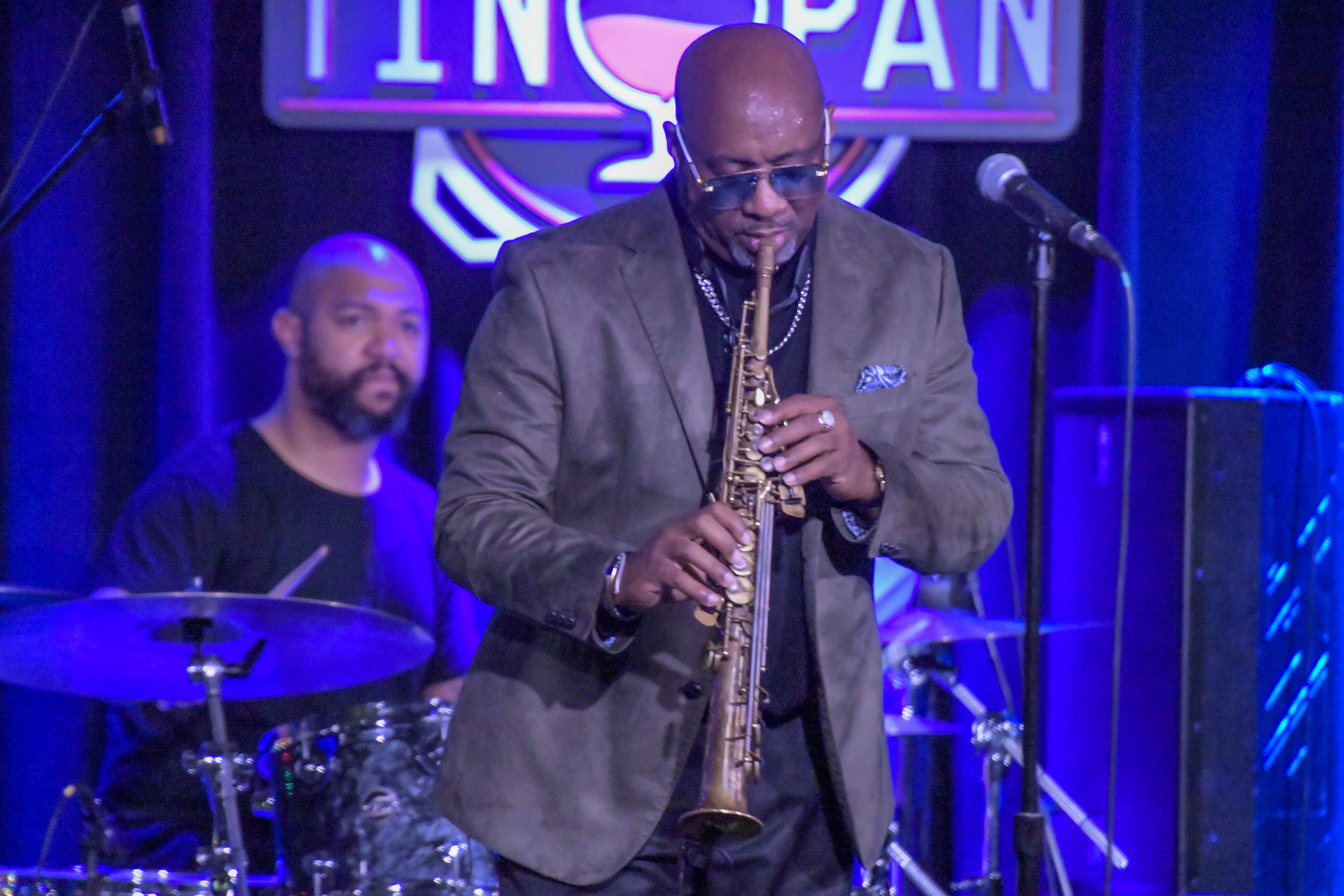 Tony Exum Jr - tenor & soprano sax