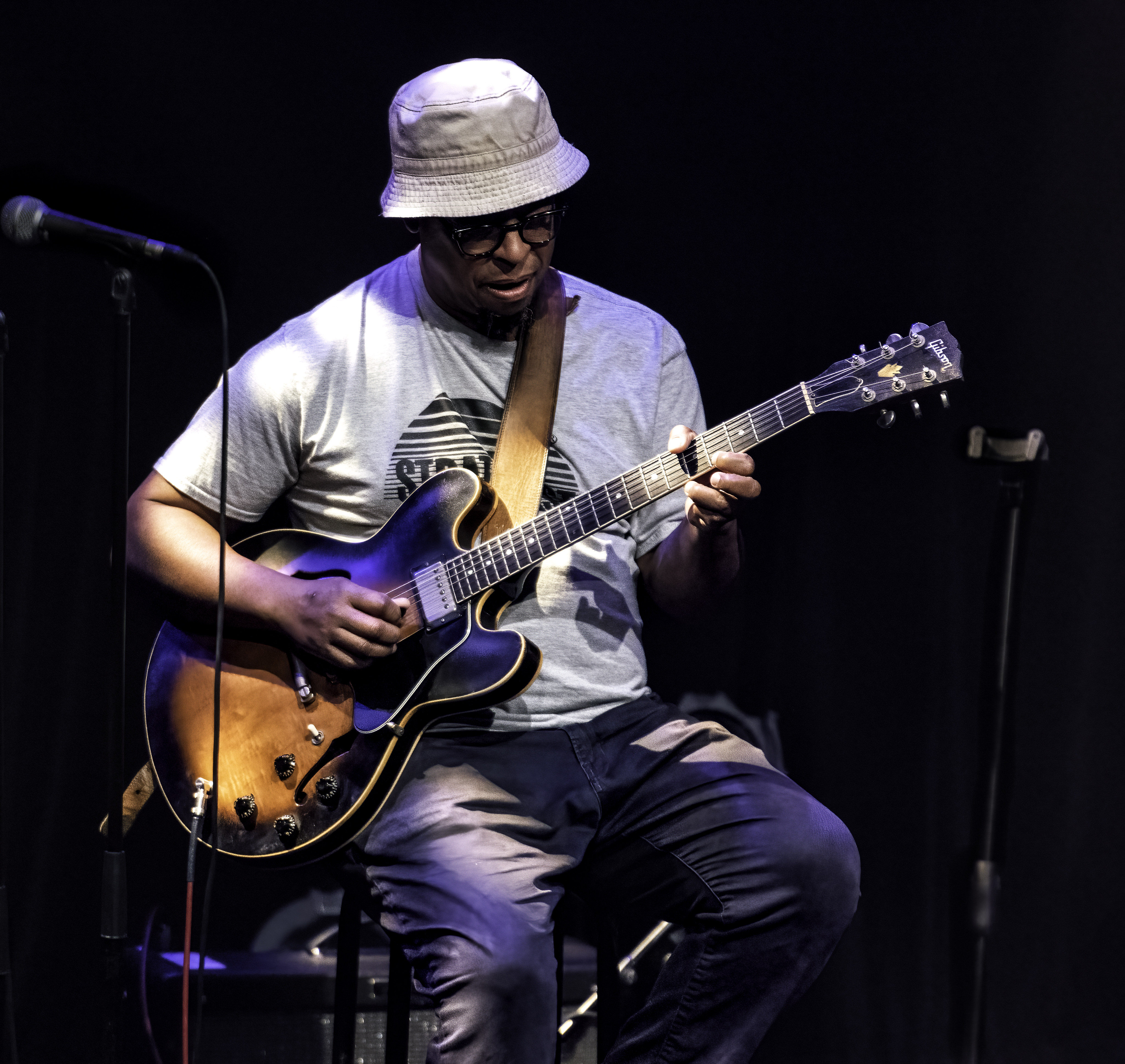 Jeff Parker with Makaya McCraven at the Montreal Jazz Festival 2022