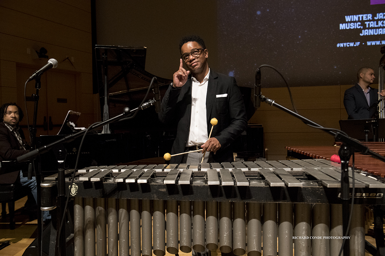 Stefon Harris at the 2018 Winter Jazz Festival