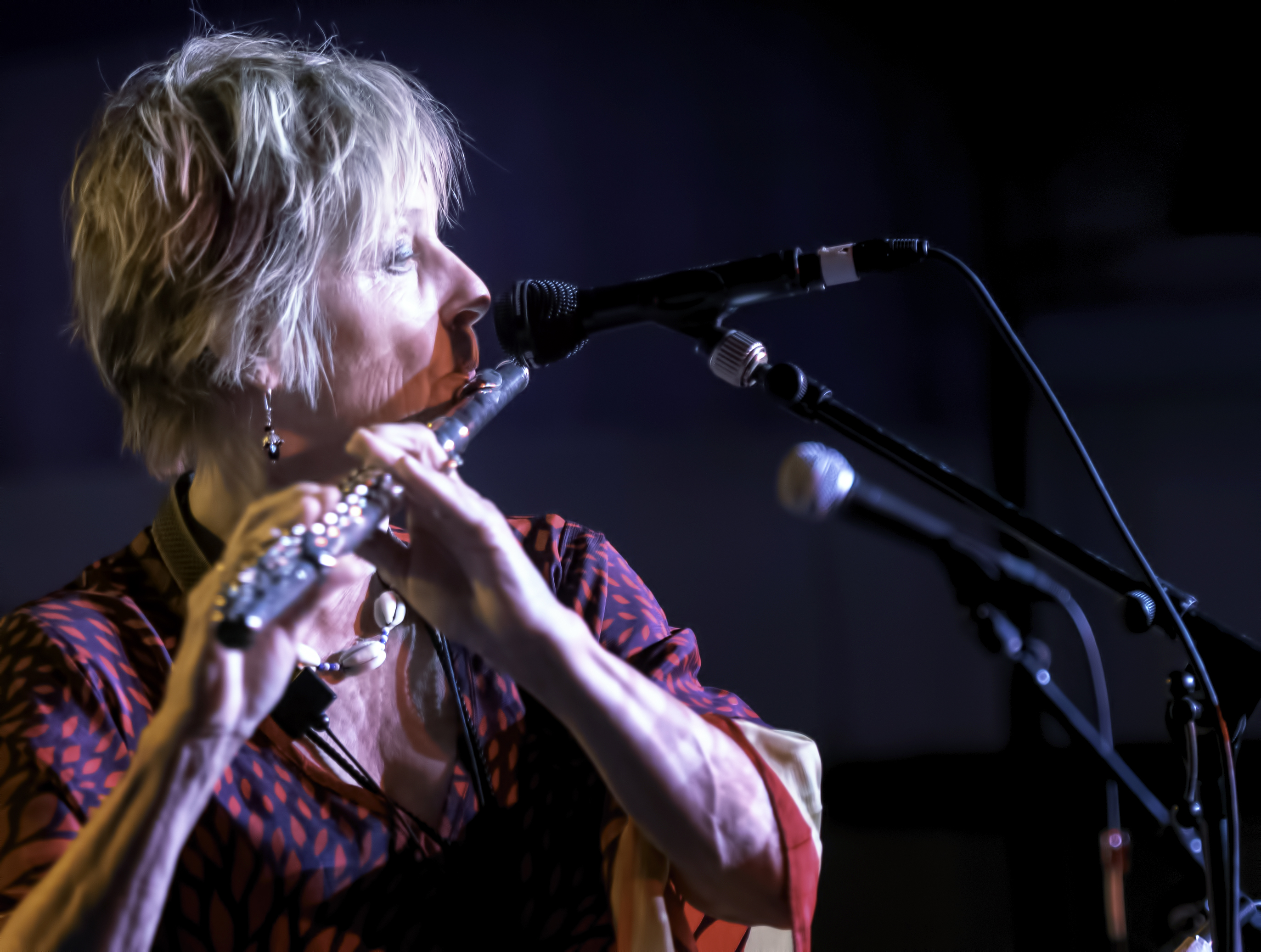 Jane Bunnett with at the Monterey Jazz Festival 2018 Maqueque