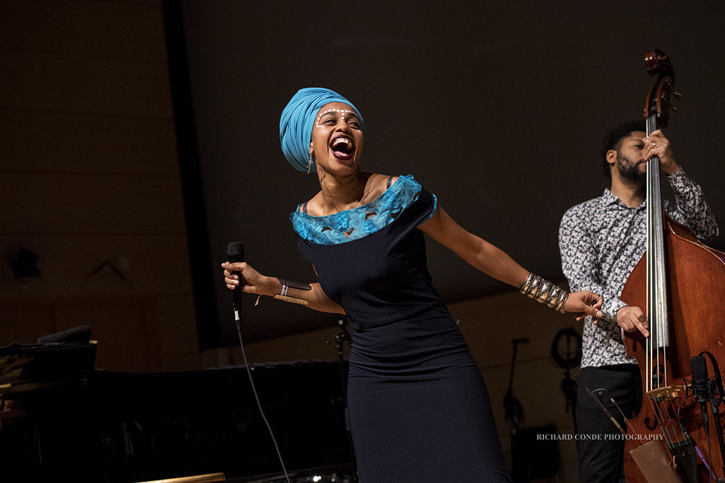 Jazzmeia Horn at the 2018 Winter Jazz Festival