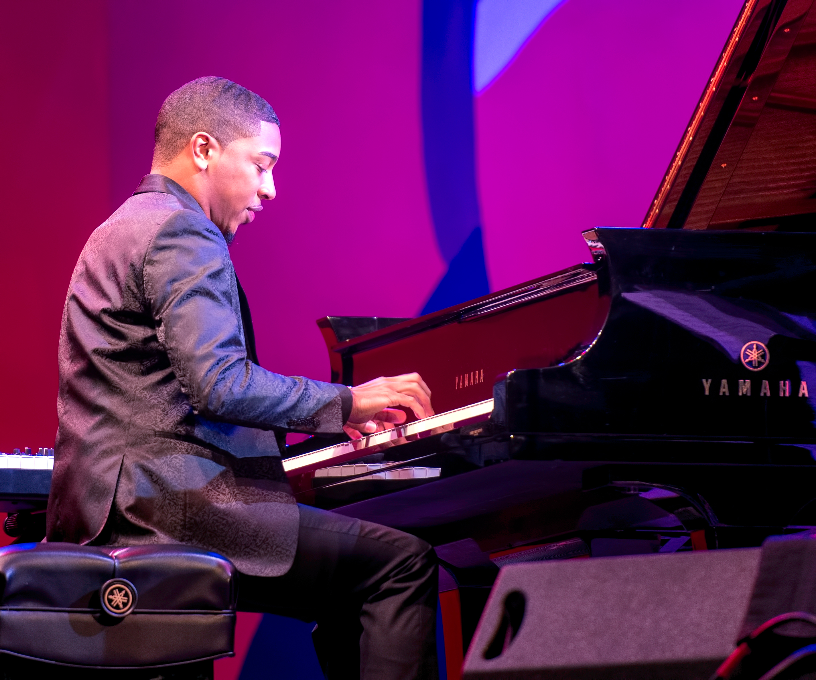 Christian Sands with MJF on Tour 60th Anniversary Edition at the Monterey Jazz Festival 2018