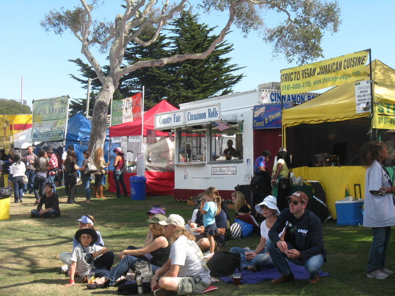 Food Concessions at 55th Annual Monterey Jazz Festival