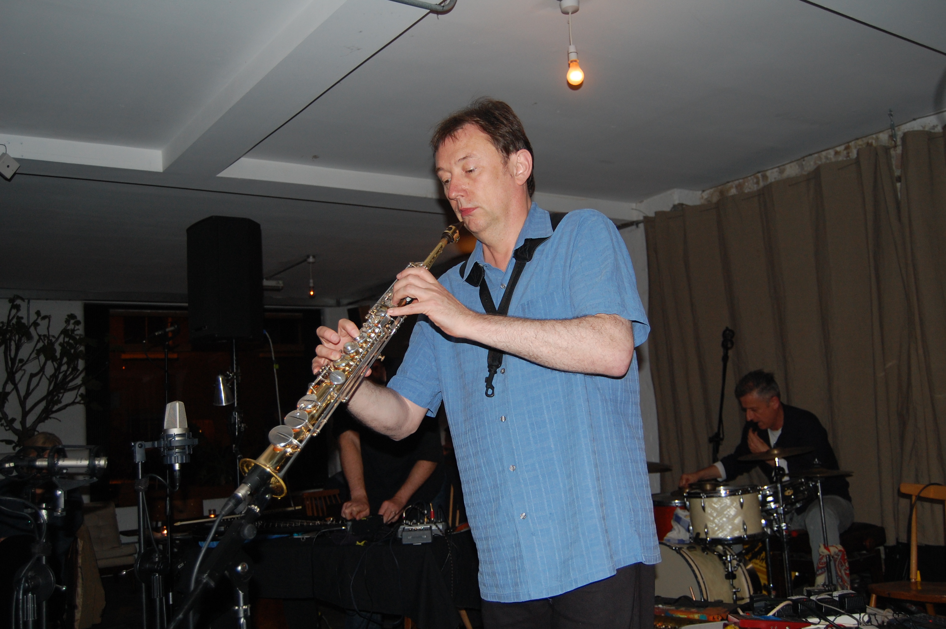 John Butcher Feedback Soprano Sax