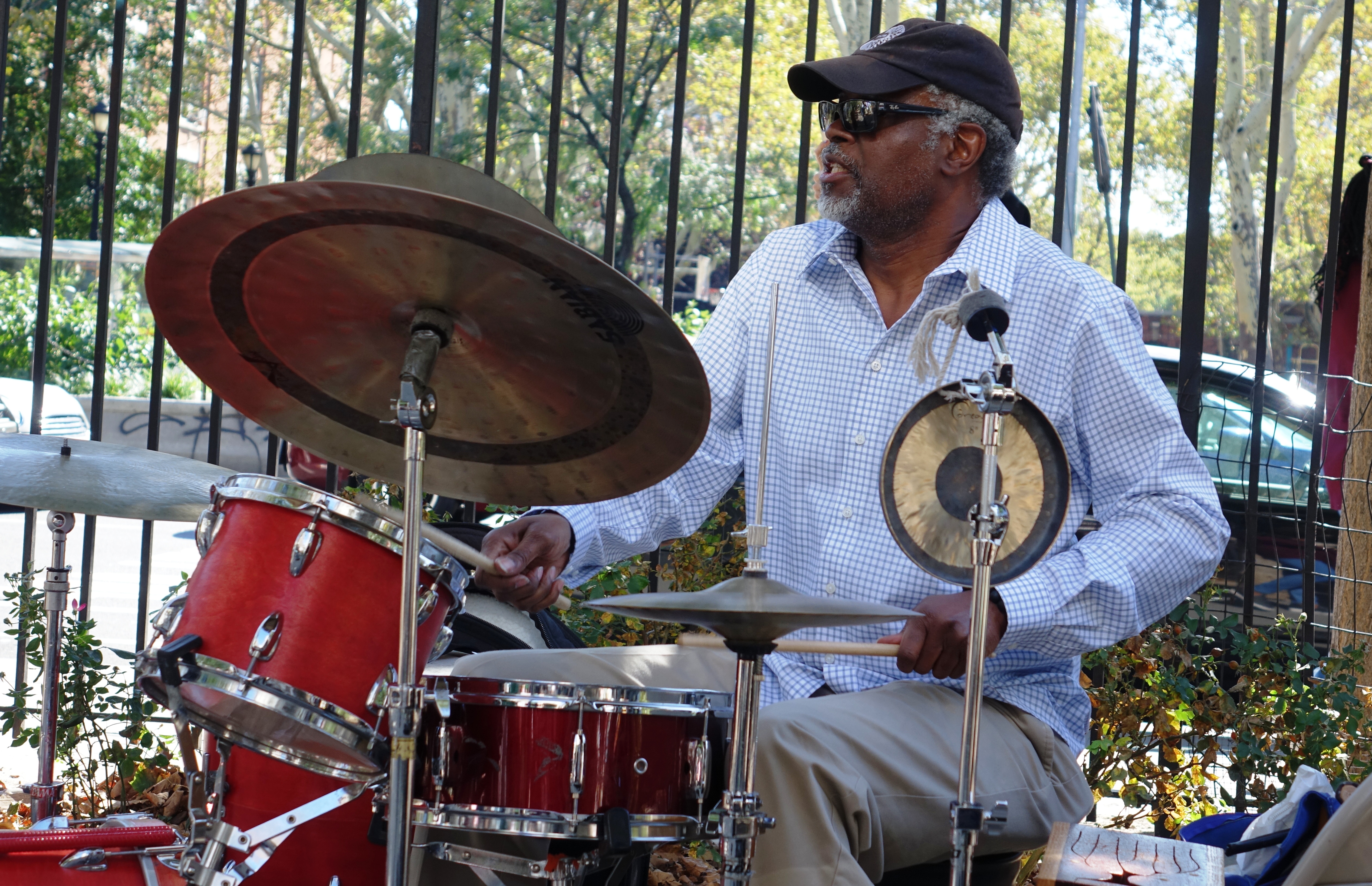 T.A. Thompson at First Street Green, NYC in October 2017