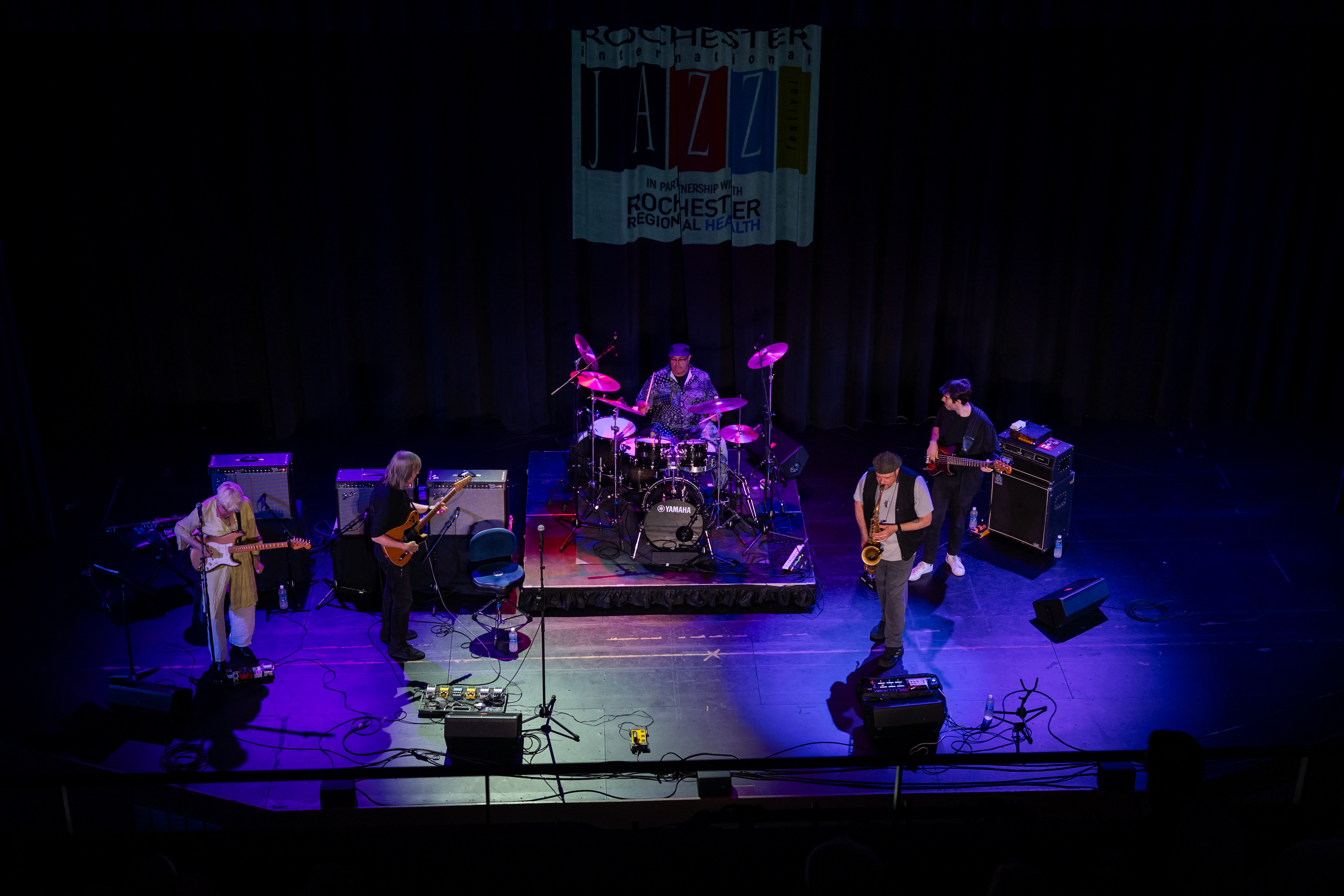 Mike Stern Band at the 2025 Rochester International Jazz Festival