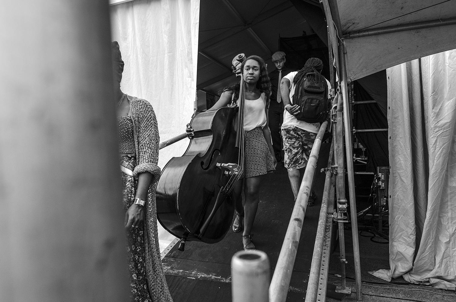 Amina Scott at Jazz Fest