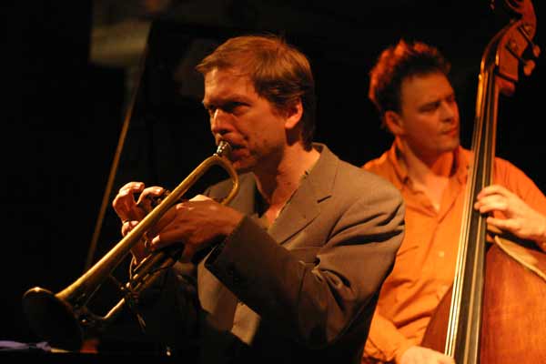 Axel Dorner and Jan Roder with "Alexander Von Schlippenbach's Monks Casino" at Amr, Sud Des Alpes, Geneva, Switzerland,2005