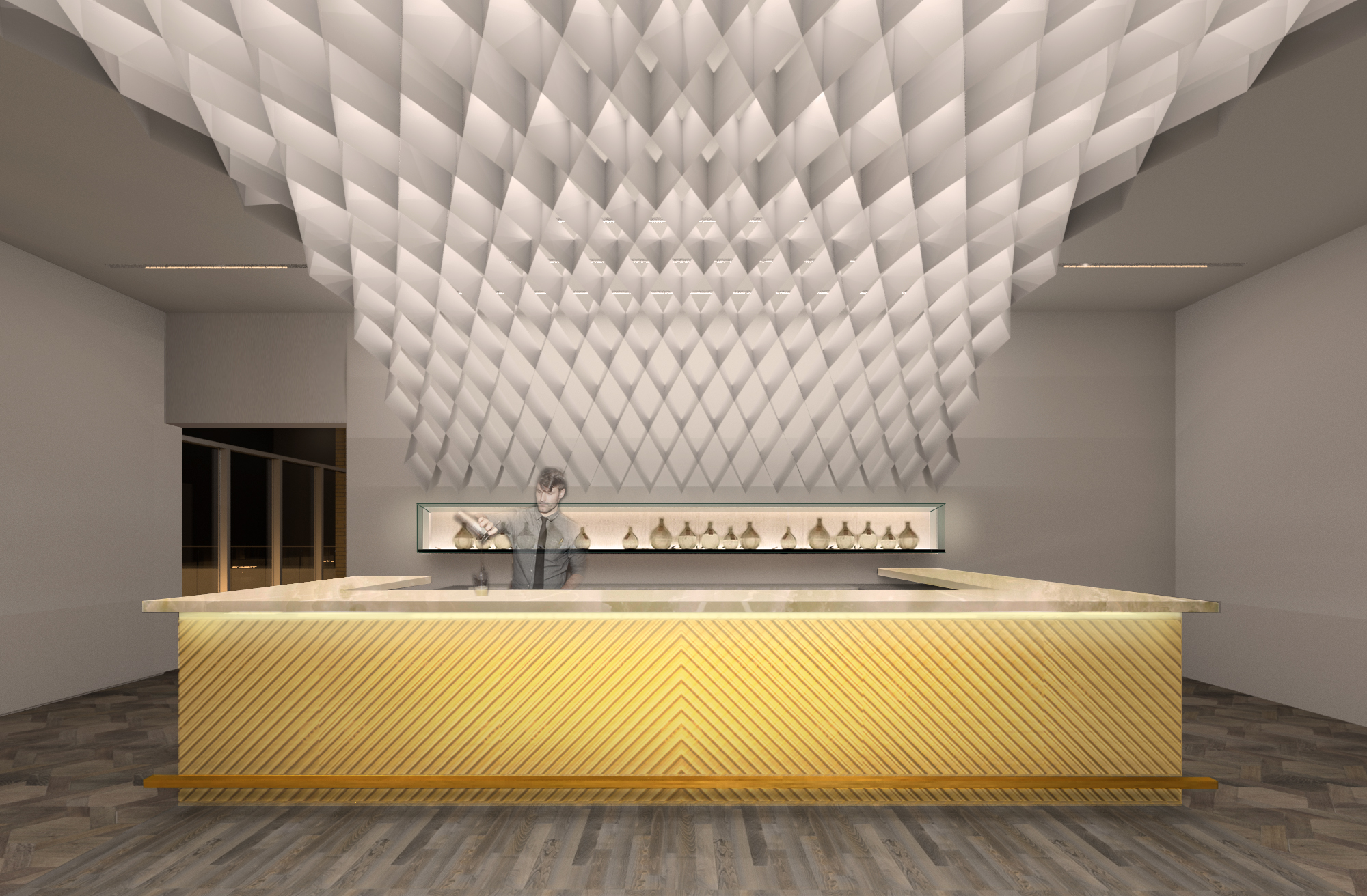 15th Floor Ballroom/Balcony Rendering