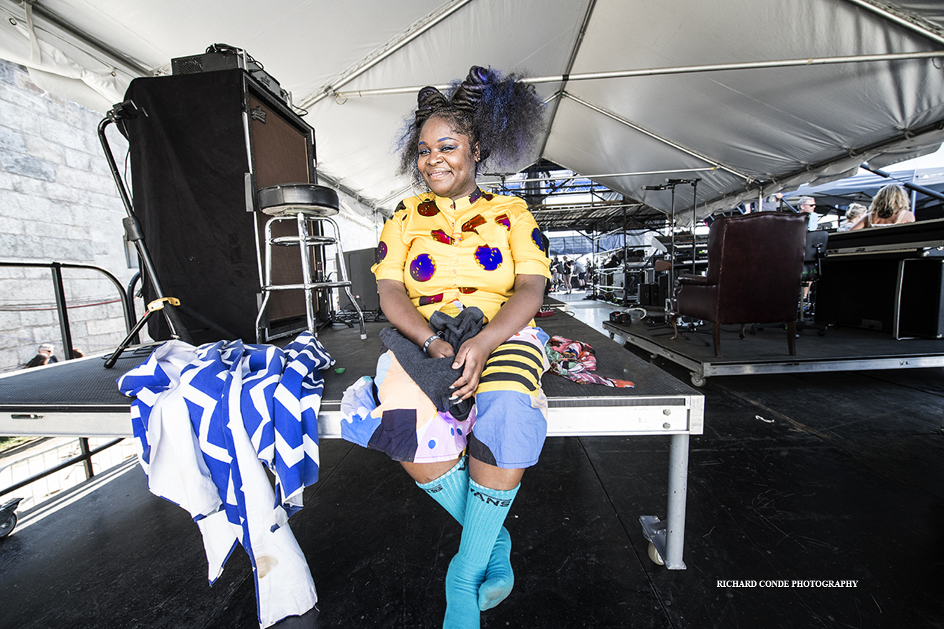 Tank and the Bangas at the 2019 Newport Jazz Festival