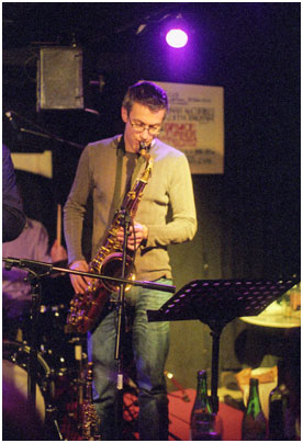 Dave O'Higgins 1425321 Pizza Express, Dean Stree, London, UK. Feb. 2006 Images of Jazz