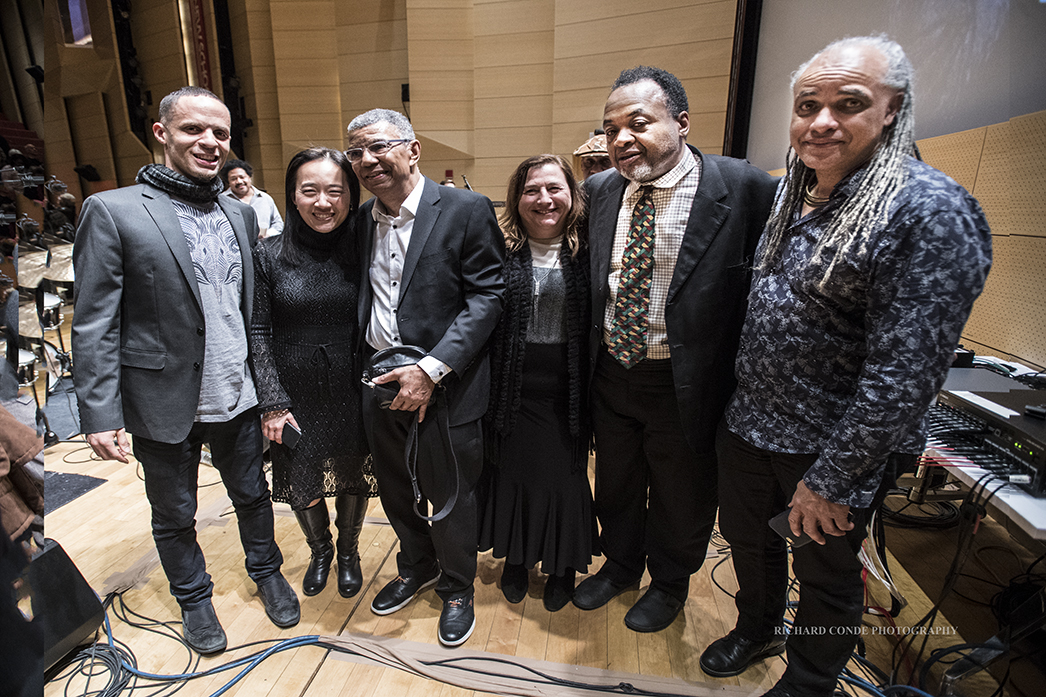 Backstage at the 2018 Winter Jazz Festival