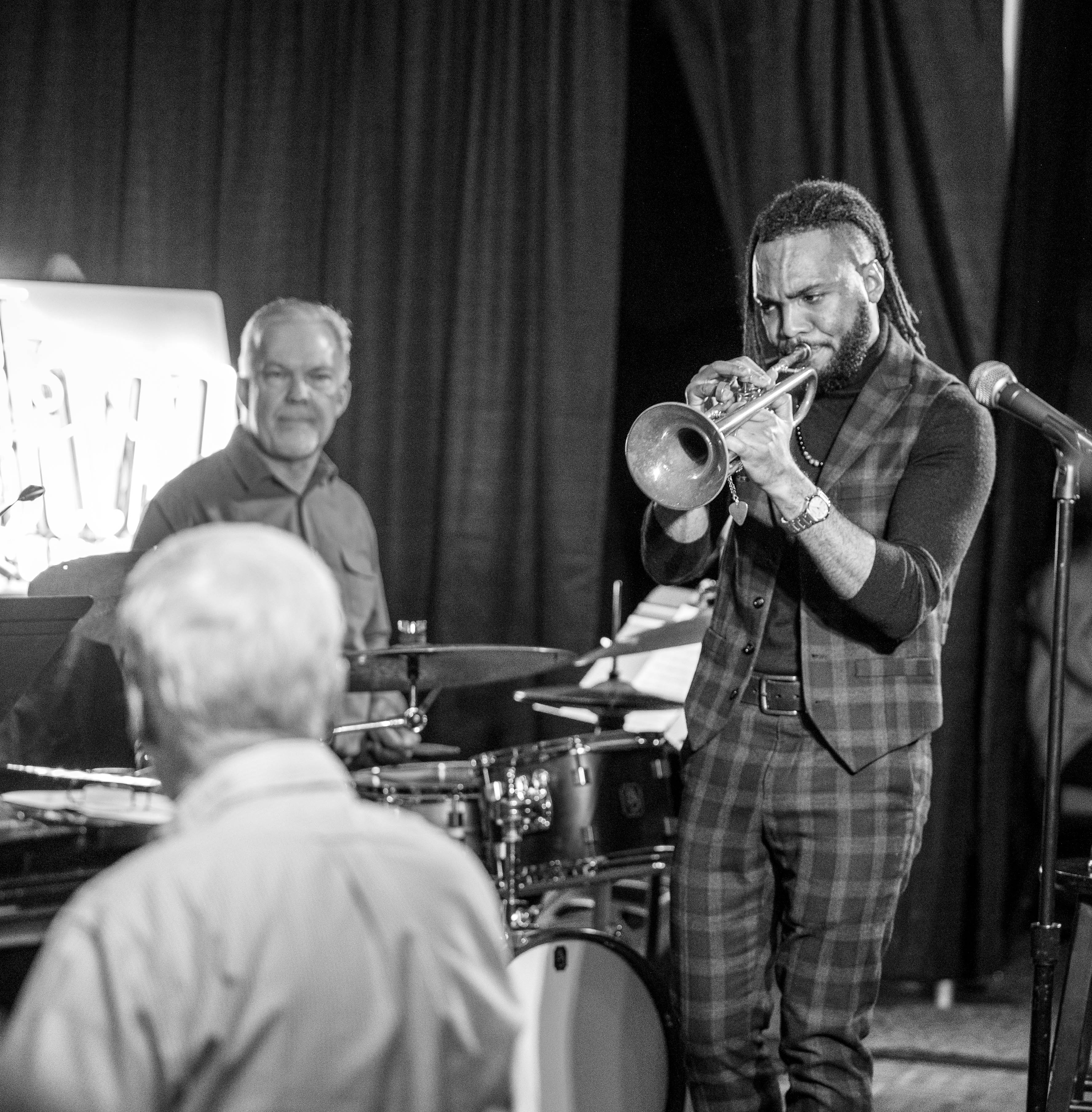 Anthony Hervey with the John Toomey Trio