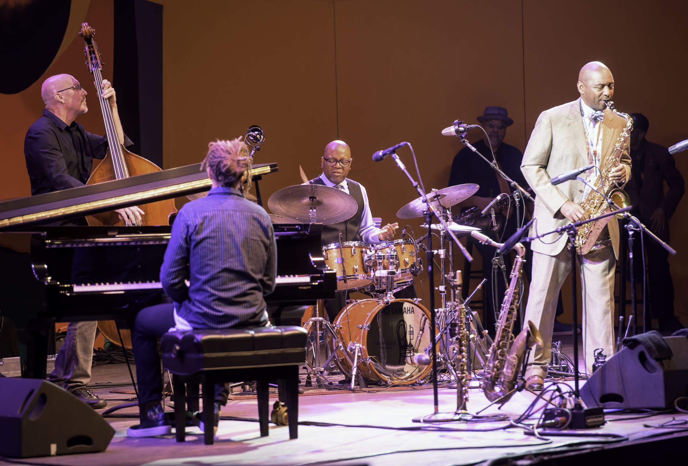 Scott Colley, Gerald Clayton, Lewis Nash and Joshua Redman with A Tribute to Sonny Rollins at the Monterey Jazz Festival