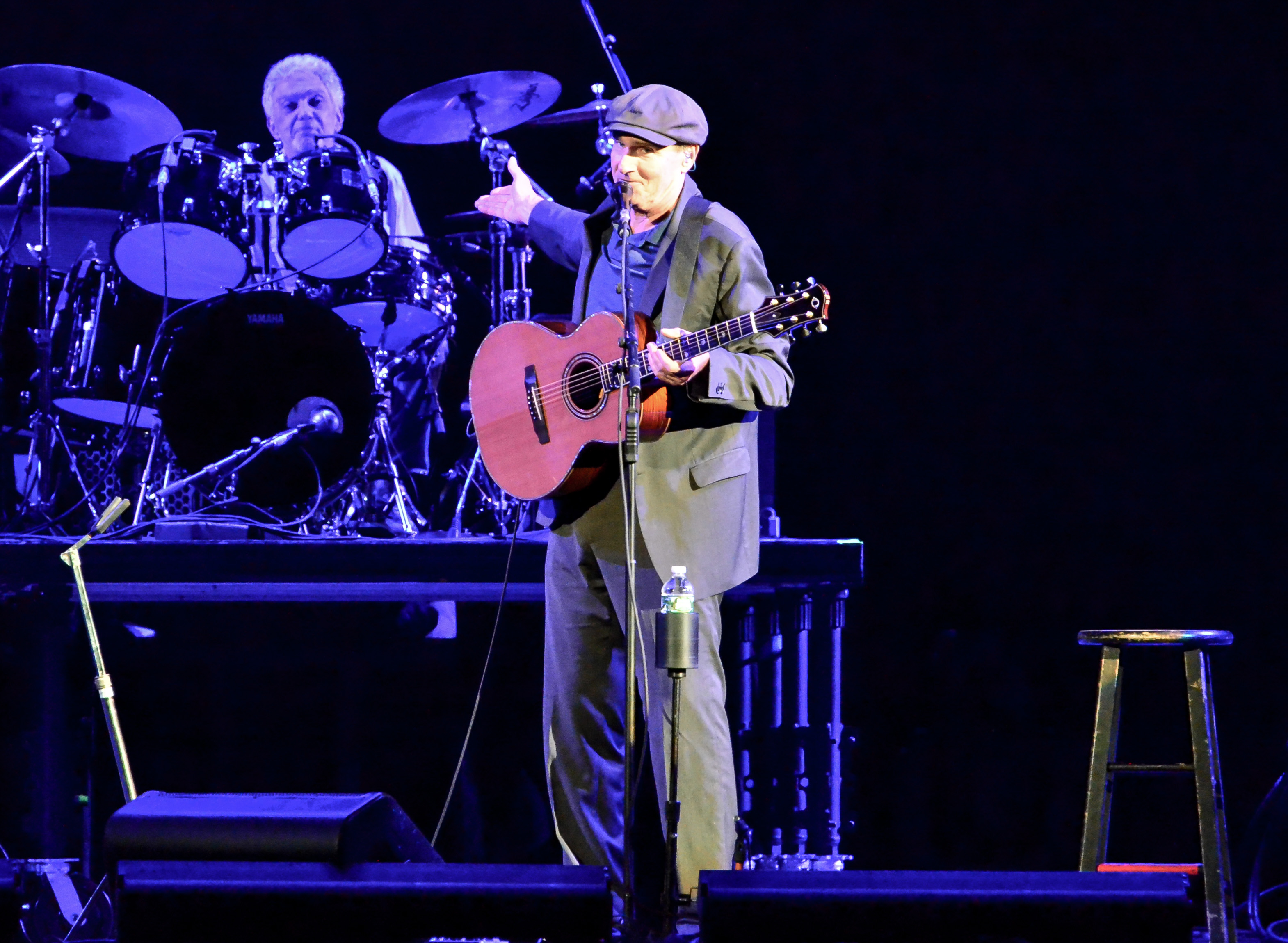 James Taylor at the Prudential Center in Newark, NJ.