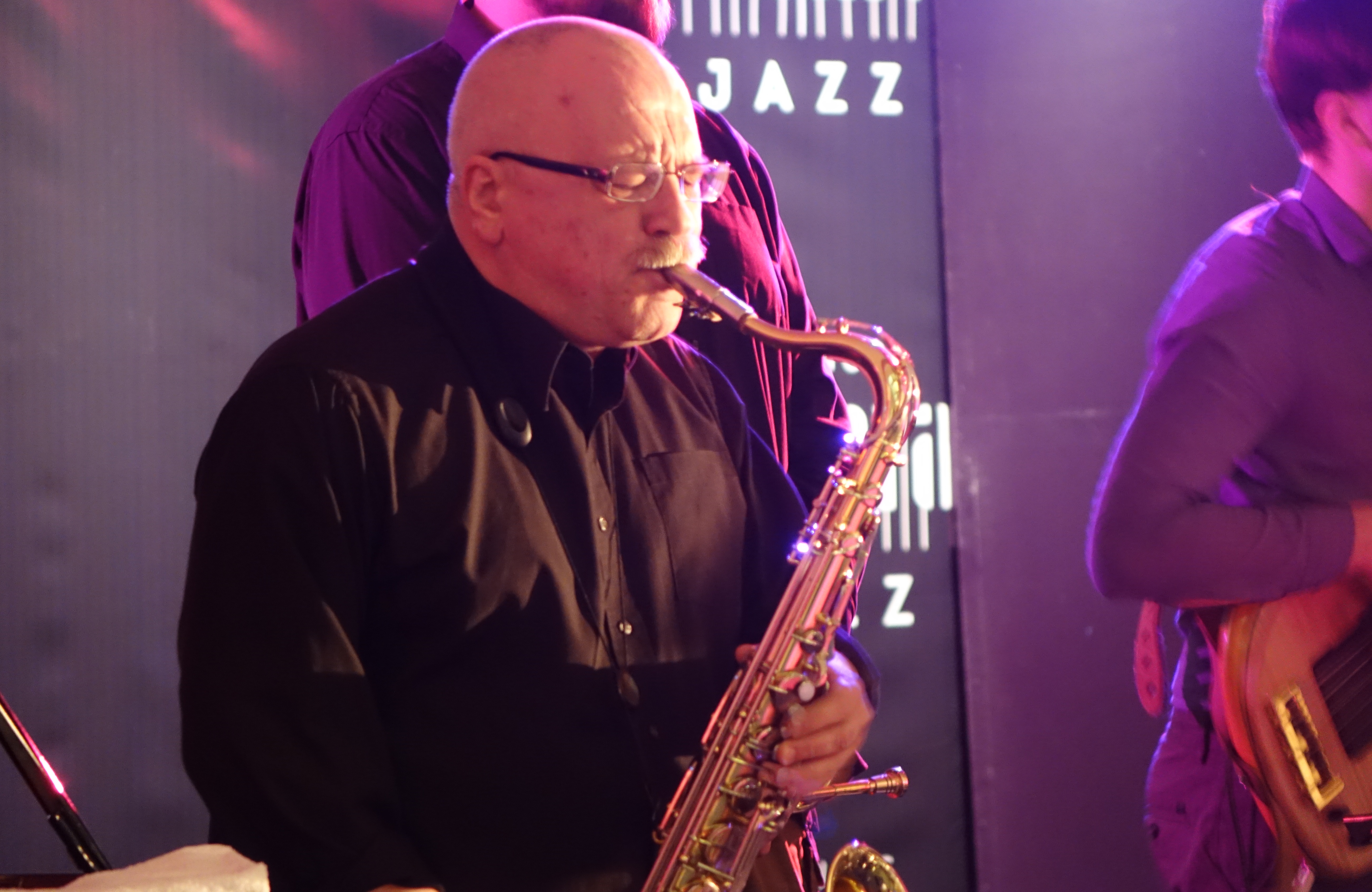 Vytautas Labutis at the Vilnius Mama Jazz Festival in November 2017