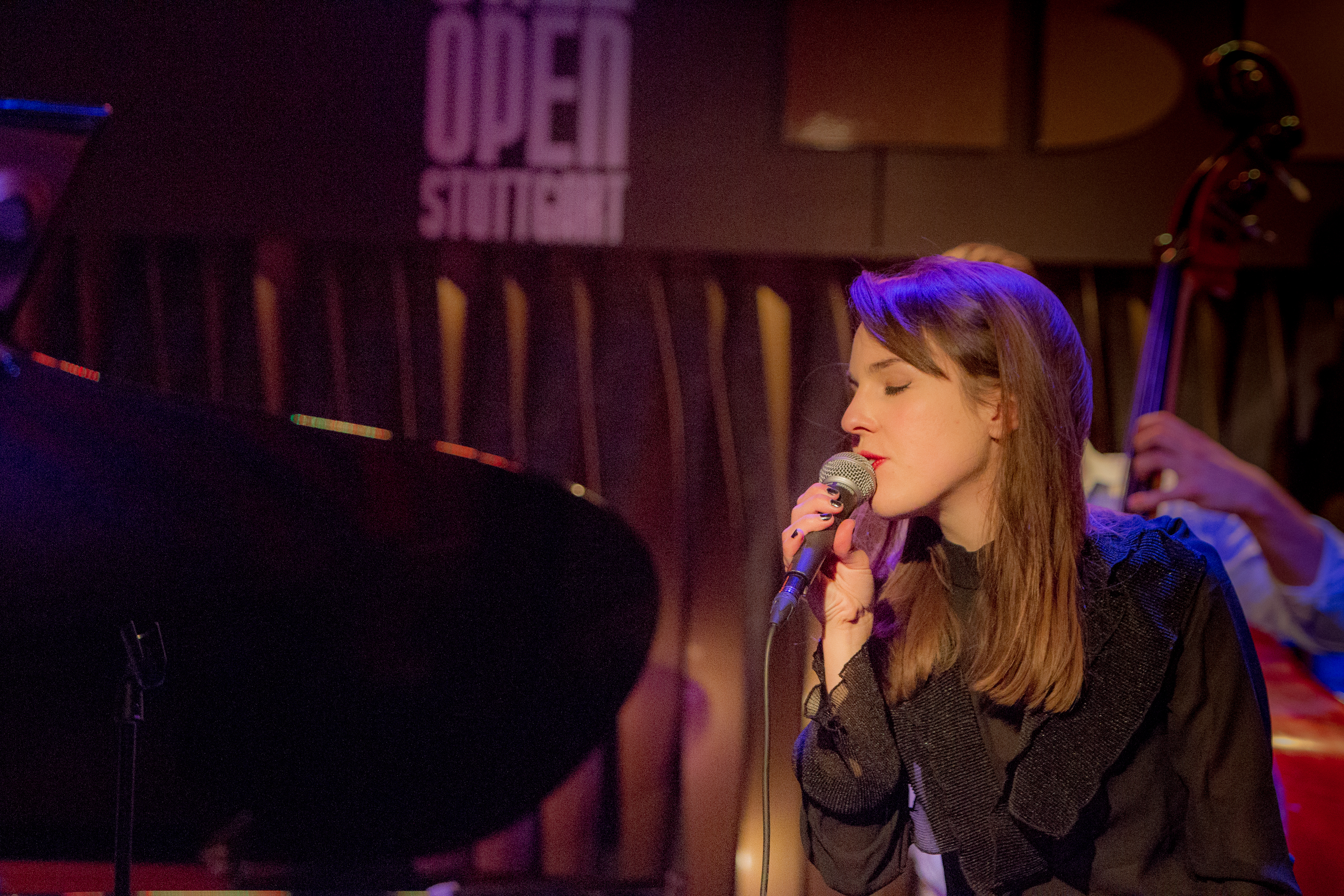 Isabella Lundgren at the Bix Jazzclub in Stuttgart