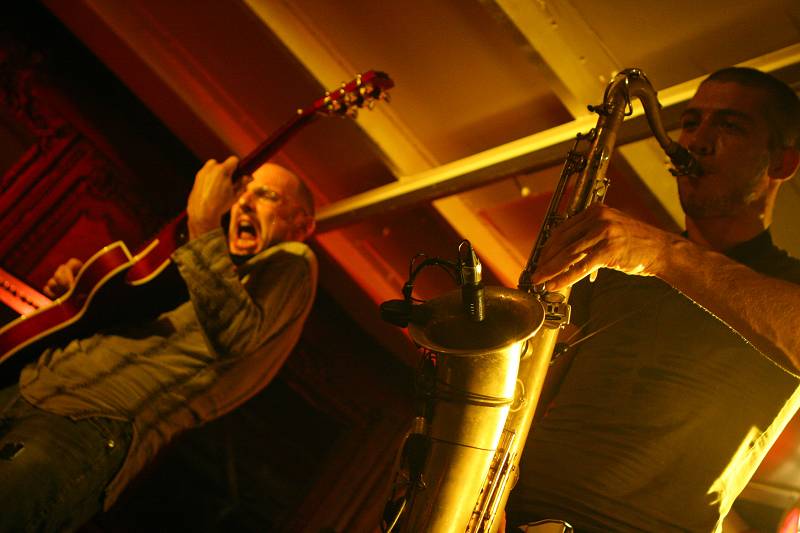 Guillaume Perret and David Doyon with &Quot;Colifichets&Quot; at le Bateau, Geneva, Switzerland, September 2006