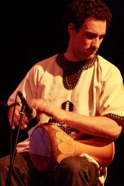 Andrea Von Fle with "Gilles Torrent World Jazz Sound" at la Traverse, Geneva, Switzerland, 2005
