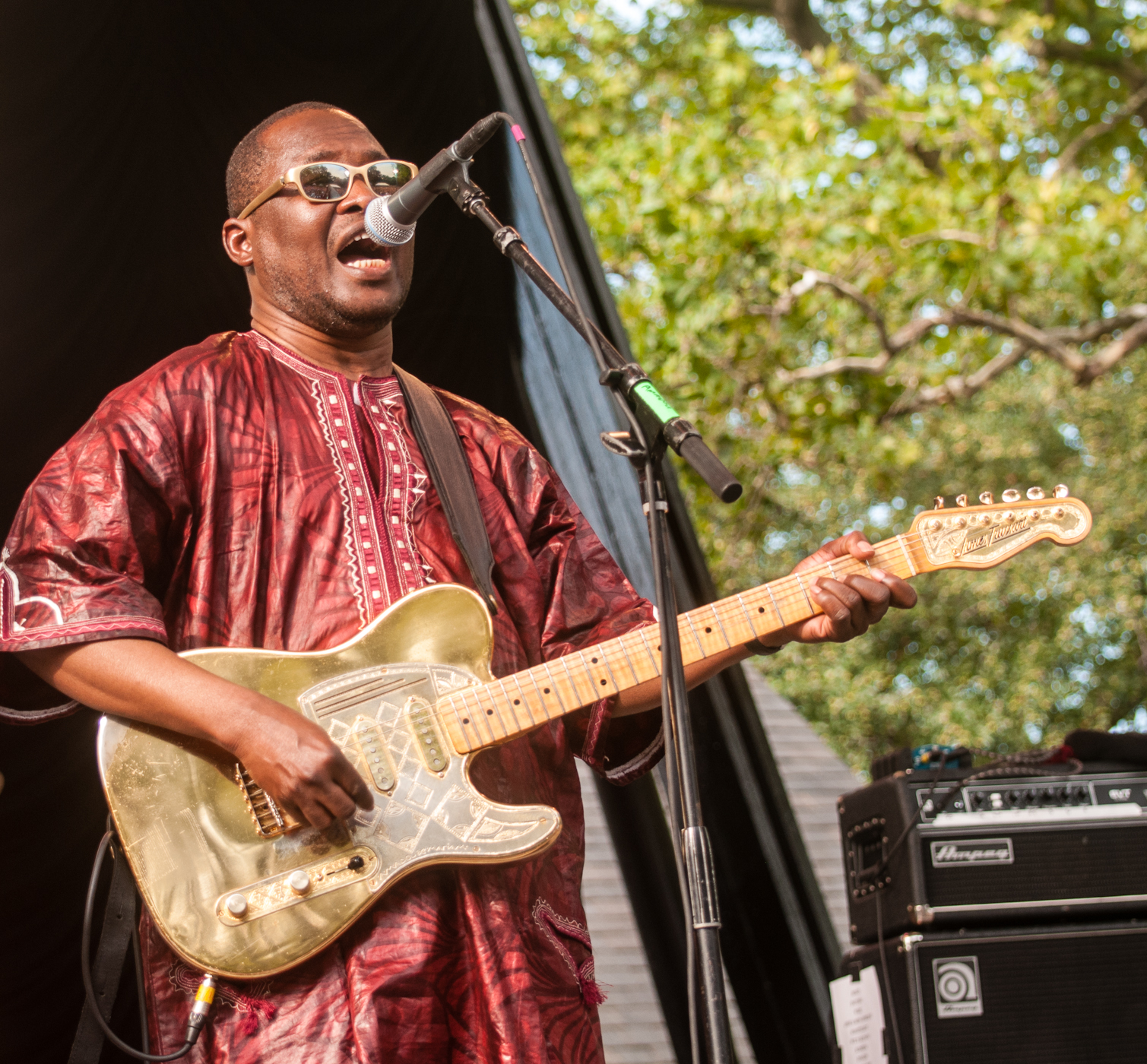 Amadou with Mariam at Central Park Summerstage