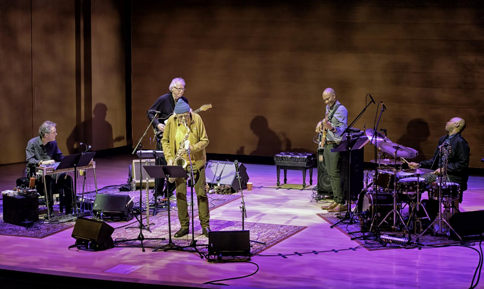 Greg Leisz, Bill Frisell, Charles Lloyd, Reuben Rogers And Eric Harland With Charles Lloyd And The Marvels At The Musical Instrument Museum (mim) 