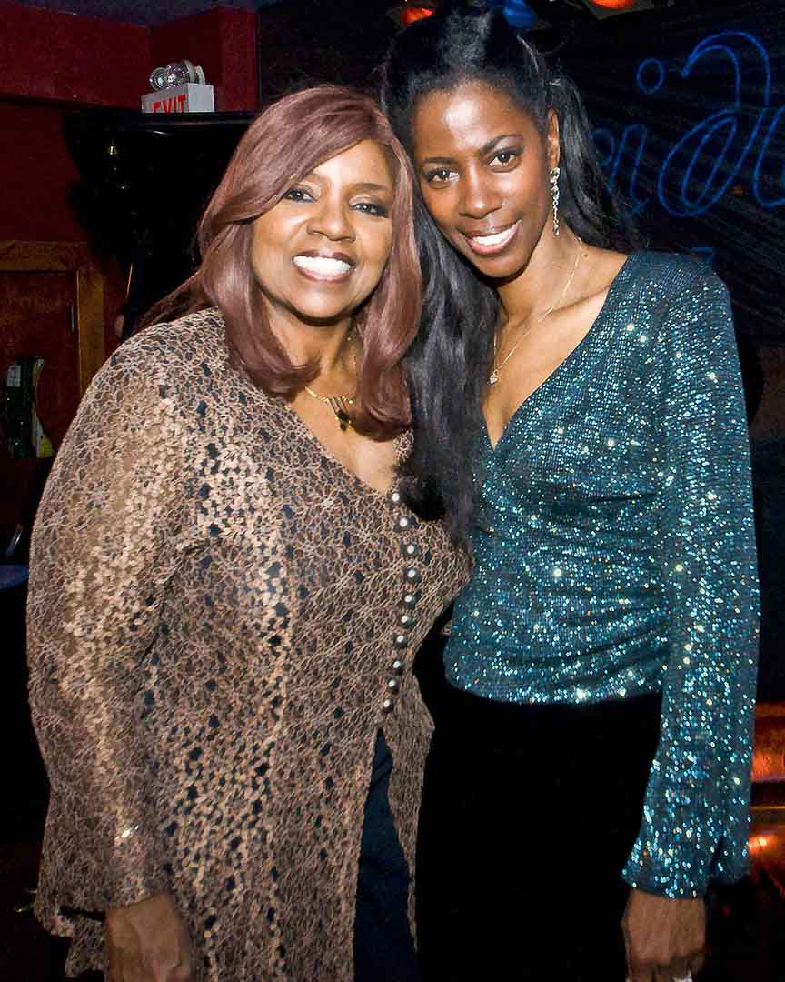 Singers Gloria Gaynor & Barbara King