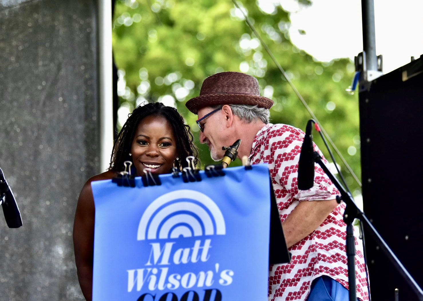 Tia Fuller and Jeff Lederer