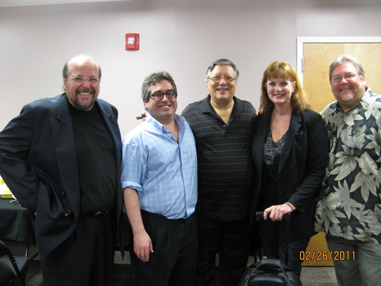 Ed Calle, Dennis Marks, Arturo Sandoval, Lisa Kelly, JB Scott