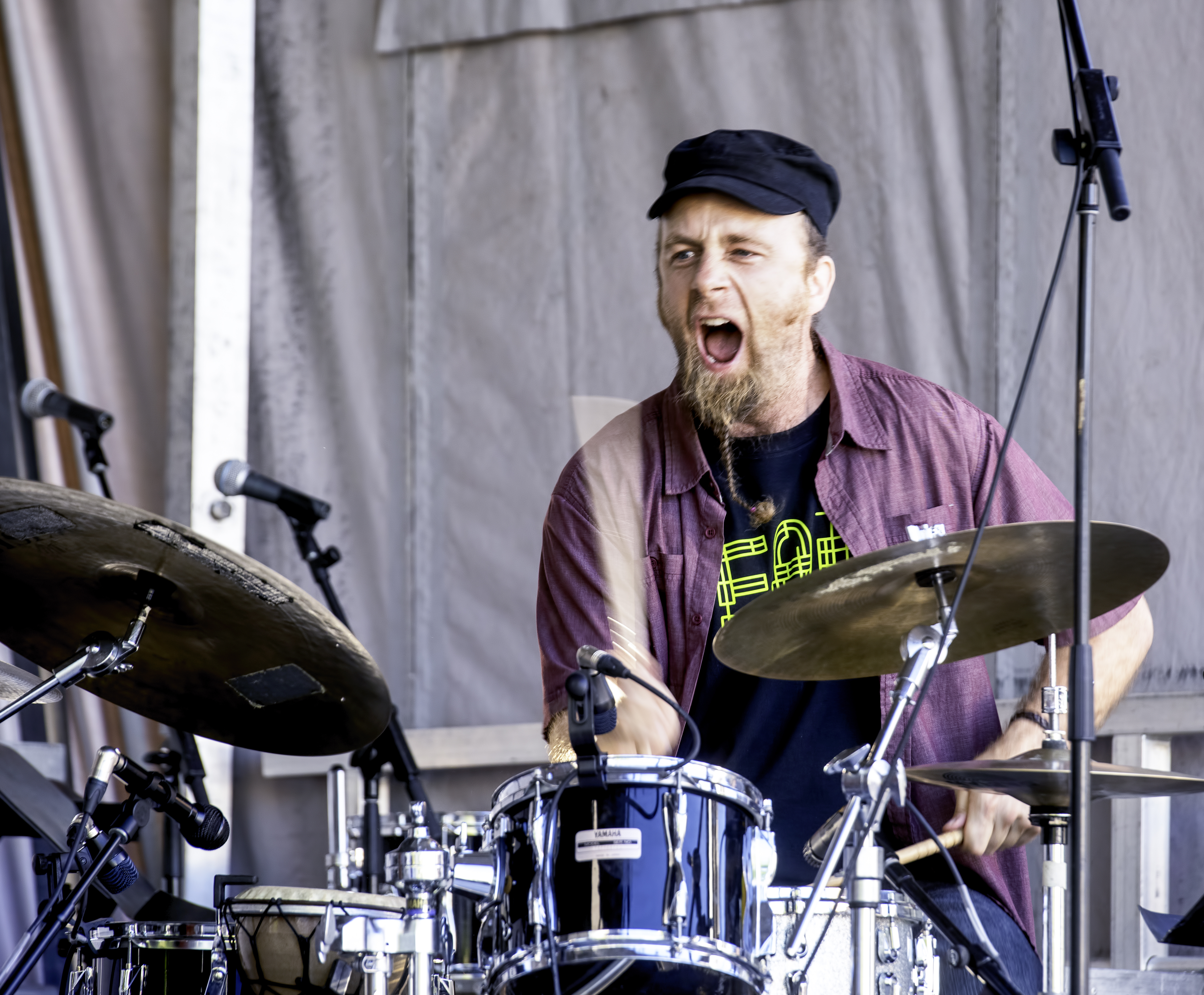 Ivan Bamford with the Eyevin Trio at the Guelph Jazz Festival 2019 